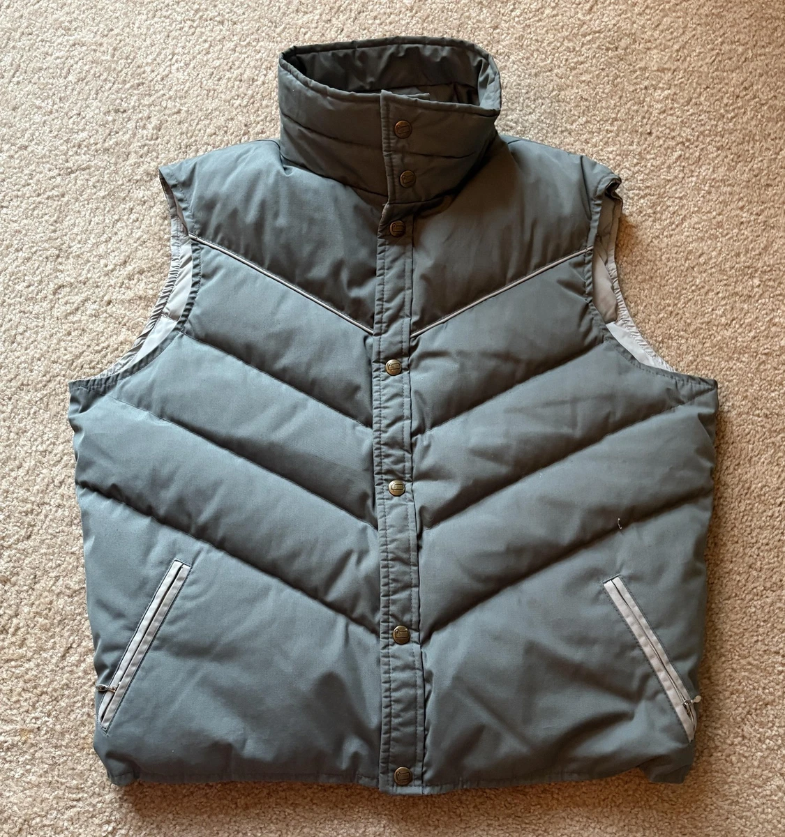 Vintage Woolrich Nylon Down Vest USA製70s Woolrich Down Vest products for sale | eBay
