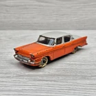 Vintage Dinky Toys #180 Packard Clipper Sedan Orange 1:43 Scale Diecast Car