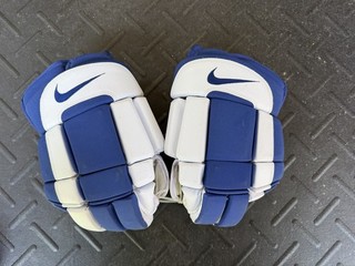 NikeFIT Ice Hockey Gloves Size 13 Blue/White