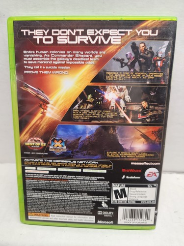 EA Mass Effects 2 Video Game for Microsoft XBox 360 - Picture 2 of 4