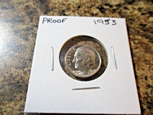 1953 ROOSEVELT DIME PROOF   HH