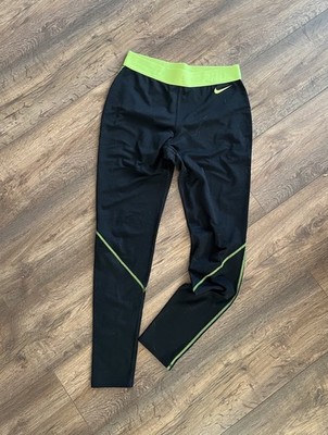Nike Pro Dri-Fit Tights Sportleggings Gr. S/M schwarz Leggins Damen Fitness