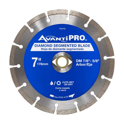 7 In. Segmented Diamond Blade