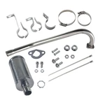 212cc Long Exhaust Pipe with Muffler for Predator 224cc 196cc  CT200U BT200X