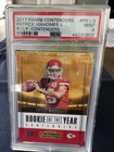 2017 Panini Contenders - ROY Rookie  Contenders Patrick Mahomes PSA 9 MINT!