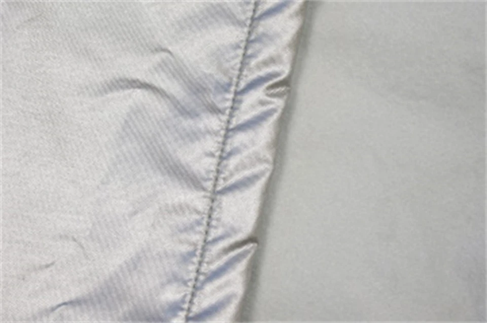 Capa de carro Rampage universal EasyFit 4 camadas polipropileno cinza com trava e... - Imagem 3 de 3