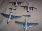 DINKY TOYS AIRCRAFT , VINTAGE PLANES , IN SUPERB CONDITION .