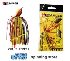 HERAKLES SPINNER BAIT FLATTER 3/4 oz. 21 gr. COL. CHILI PEPPER ARHKCL05