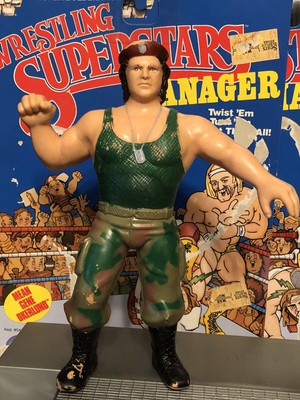 old wwf rubber wrestlers