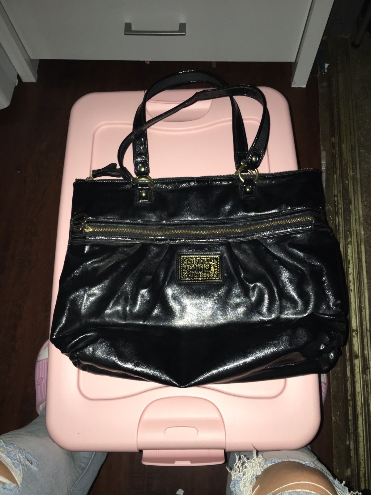 Coach poppy handbag black - Gem