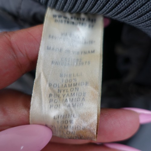 ENERGIE Jacke Herren XXLarge braun gesteppt wattiert Bomber Militär Patch wattiert 2X - Bild 17 von 18