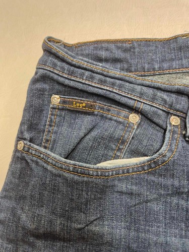 Lee Premium Jeans Blue Denim Men's Regular Straight W42 L30 - Picture 15 of 17