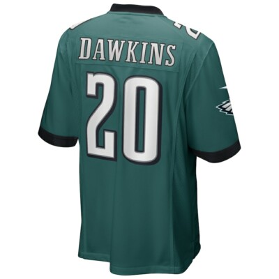 Philadelphia Eagles Brian Dawkins #20 Nike Green 2025 Retired NFL