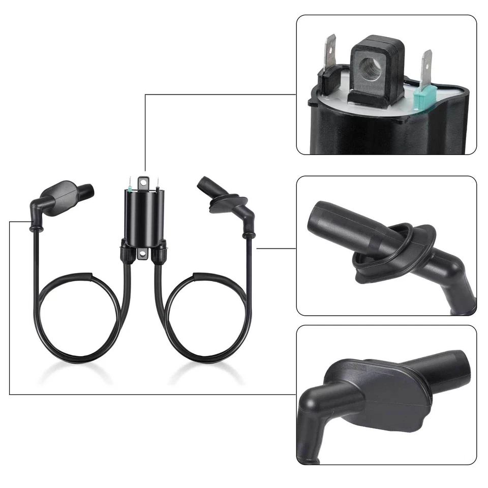 Bobina de encendido con tapa de bujía para Honda Valkyrie 1500 GL1500C 1997 - 2002 2003 Foto 4 de 4