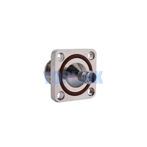 5x SMA Female to N Female Jack Precision Flange Panel with O-Ring Coax Adapter - 第 1/3 張圖片