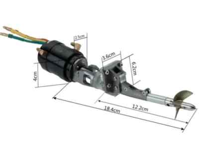 TFL motor shaft bracket power system w/motor+Propeller for RC Boat