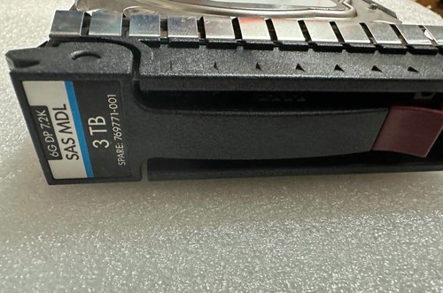 769550-B21 HPE 3TB 7.2K SAS 3.5in DP MDL Hard Drive 769771-001 ST3000NM0023 - Picture 2 of 4