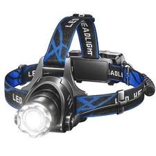 Led Rechargeable Headlamp 800 Lumens Super Bright Head Lamp With T6 Lamp Bead & 