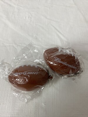 Bud Light-Budweiser Football Foam Keychain Advertising Promotional (2)