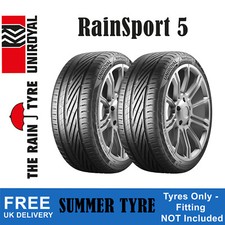 Uniroyal 255/45/R18 Tyres x2 255 45 18 103Y XL FR Rainsport 5 CA 73Db