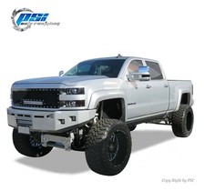 Paintable Extension Fender Flares Fits Silverado 1500 14-18 2500hd 3500hd 15-19