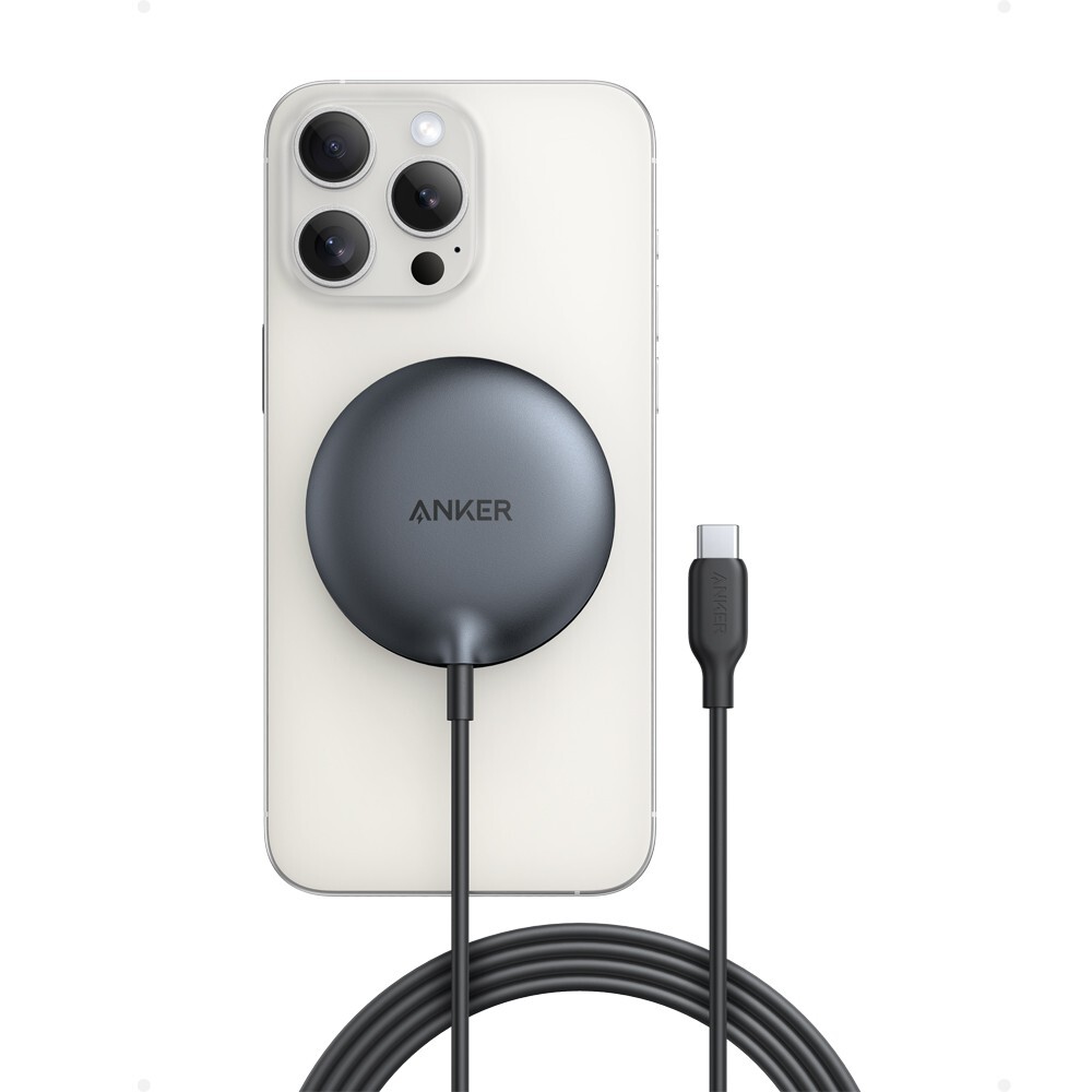 Anker MagSafe Charger Pad Qi2 Certified 15W Wireless Charging for iPhone |Refurb