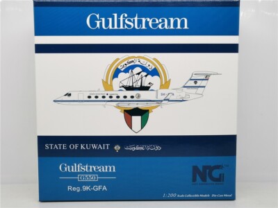 1:200 NG Model NG75012 Kuwait Air Force Gulfstream G550 9K