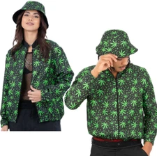 High On Life Bomber Jacket Costume 90s Glow In The Dark Fancy Dres