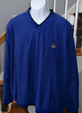 Eddie Bauer EBTEK Pullover Golf Jacket Size Men's XL Blue