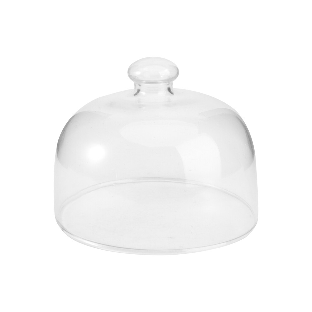 Serving Cake Dome Glass Food Tent Cheese Cloche Umbrella Dome