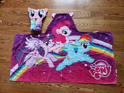 My Little Pony Hooded Towel Wrap BeachBath Towels Hasbro24