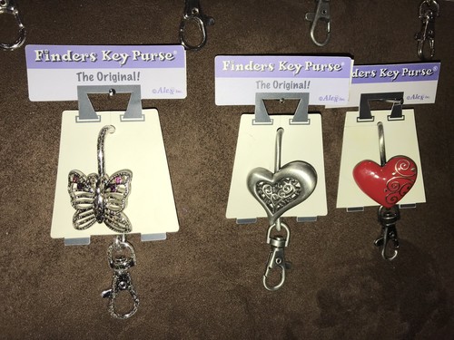 SWAG BAG PURSE KEY FINDER CHARM(CROWN/HEART/BUTTERFLY/LIPS/SCROLL)ACCESSORY WOW! - Picture 4 of 6