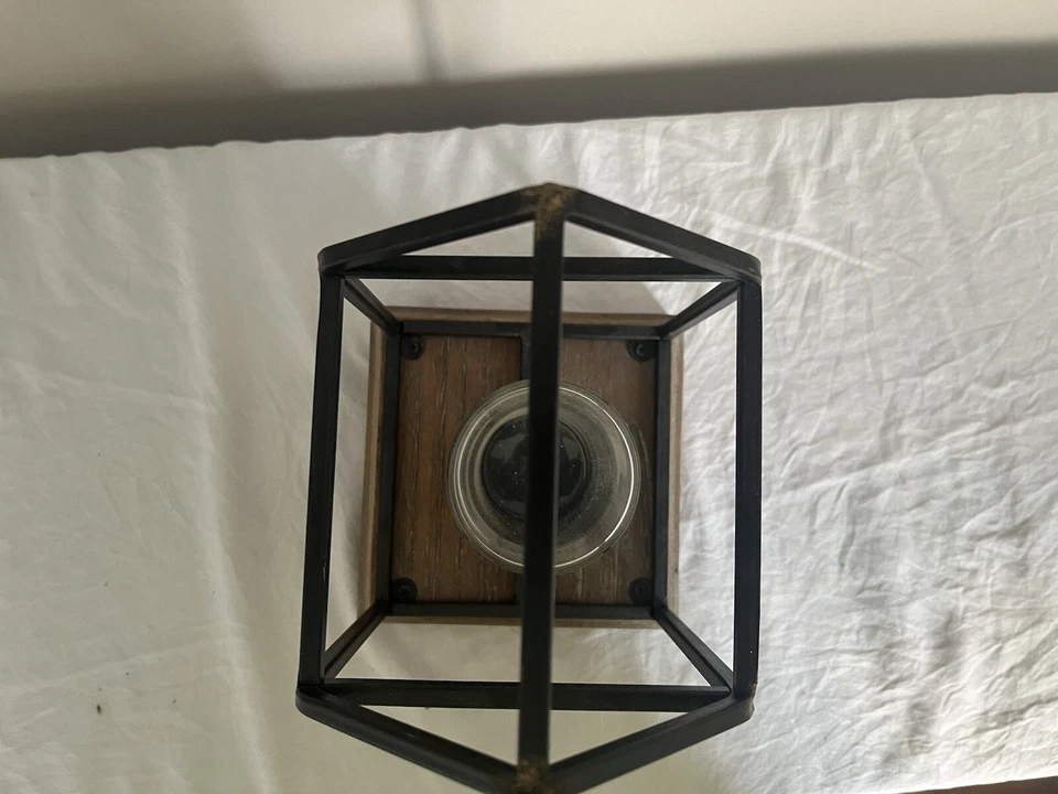 Candelabro con luz de té en forma de casa de vestíbulo hobby Foto 3 de 4