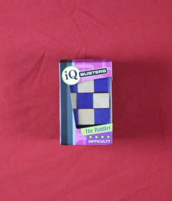 IQ Busters The Riddler Wooden Puzzle - For Age 8+ (Difficulty Level 4) - NEW