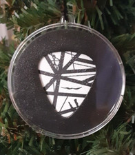 Van Halen Guitar Pick Christmas Ornament Capsule Eddie Van Halen EVH