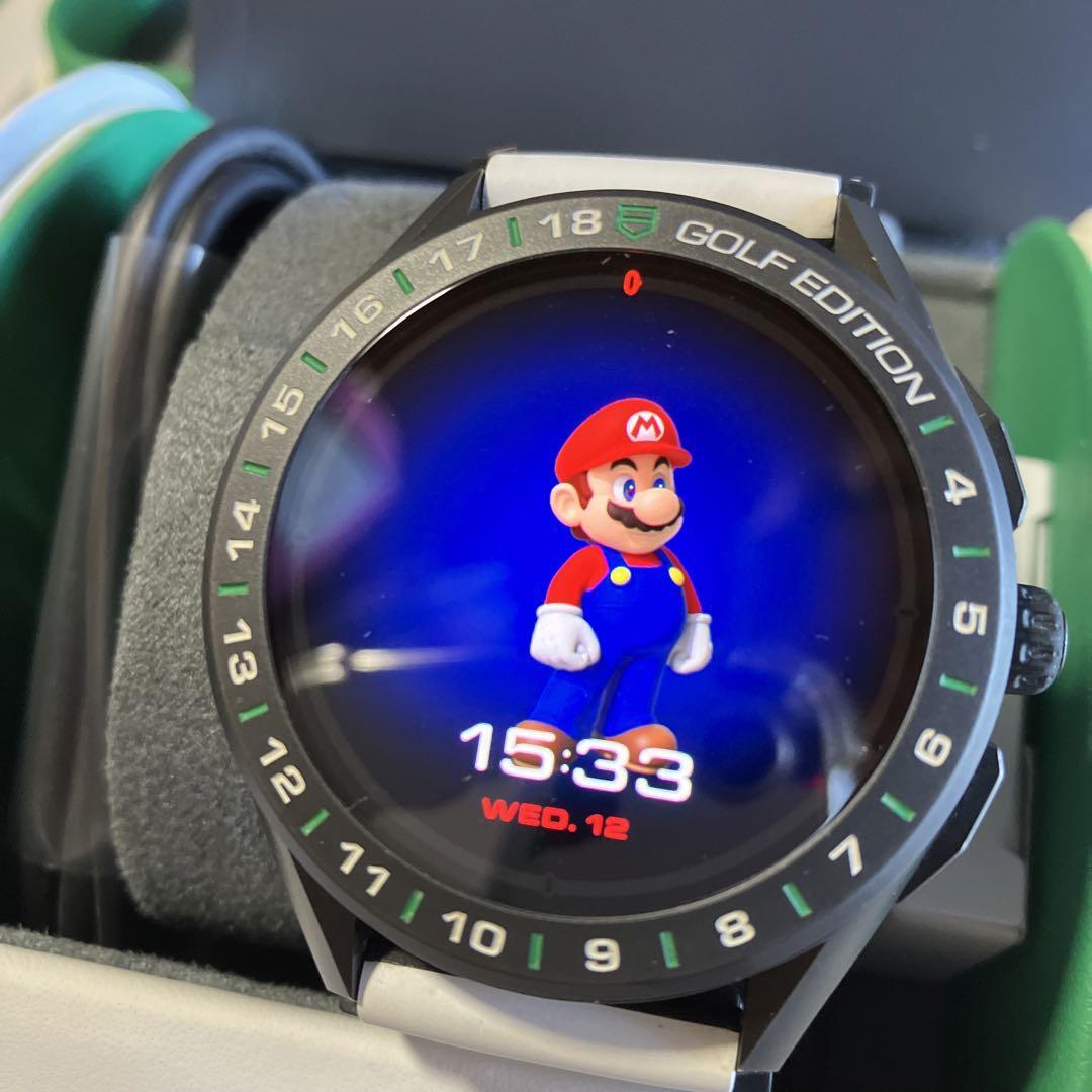 Men's TAG Heuer Connected Golf Edition Smartwatch Includes Balls