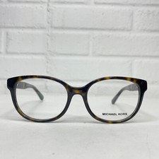 Michael Kors MK 4032 3180 Rania III Cat Eye Havana Gold Eyeglasses 51 17 H2429