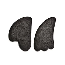 Black Lava Gua Sha Massage Stone Tool Size 58x110mm 60x85mm Sold by Piece