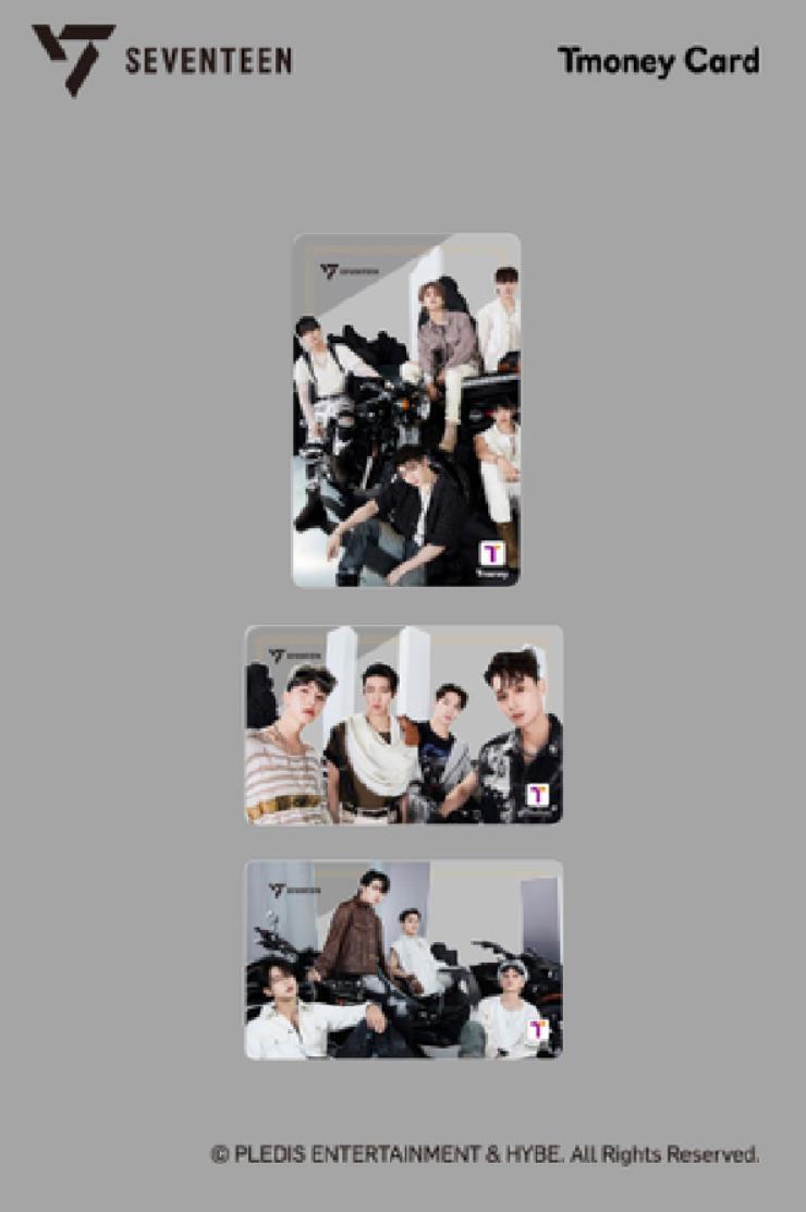 SEVENTEEN OFFICIAL MD GOODS Face the Sun TMONEY TRANSPORTATION