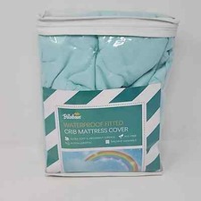 Biloban Waterproof Fitted Crib Mattress Cover