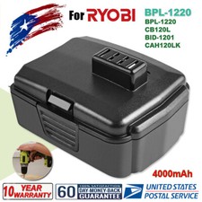 4000mAh 12V Battery For RYOBI CB120L CB121L 12V Cordless Work Light Torch US