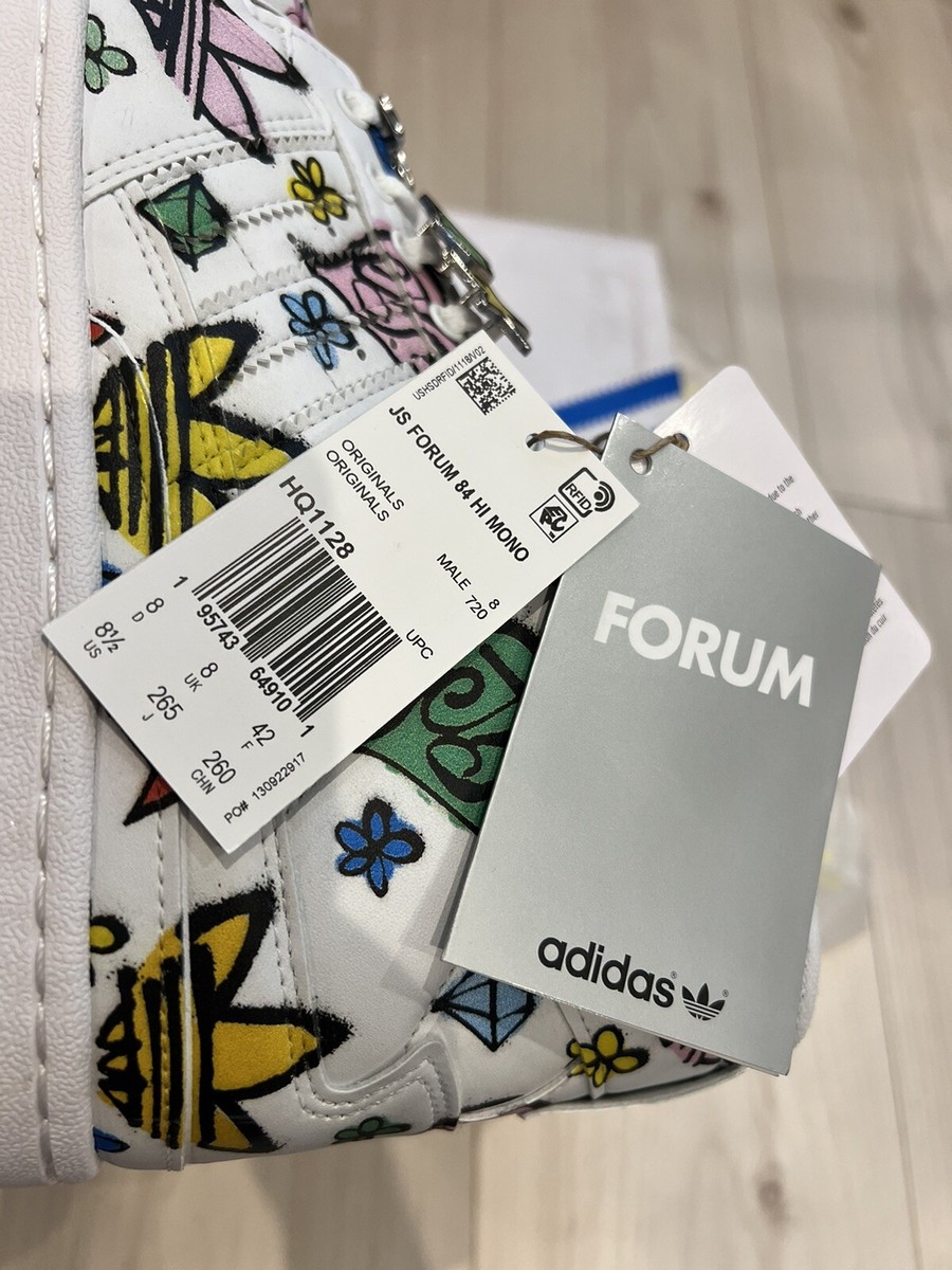 Size US Men's 8.5 - AUTHENTIC Adidas Jeremy Scott x Forum 84 High