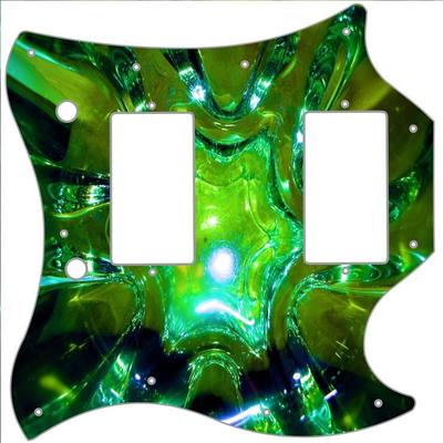 SG Standard Schlagbrett maßgeschneidert Gibson grafische Gitarre Schlagbrett Guard grünes Glas