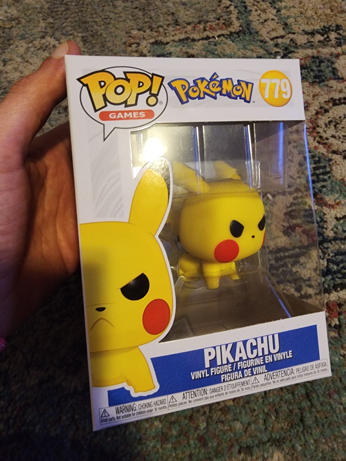 Funko Pop! Juegos Pokemon Pikachu Attack Stance 779