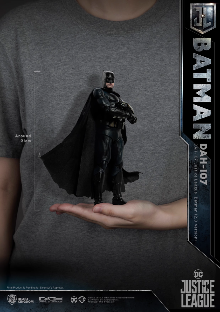 Beast Kingdom DAH-107 Justice League 1/9 Batman Collectable Action