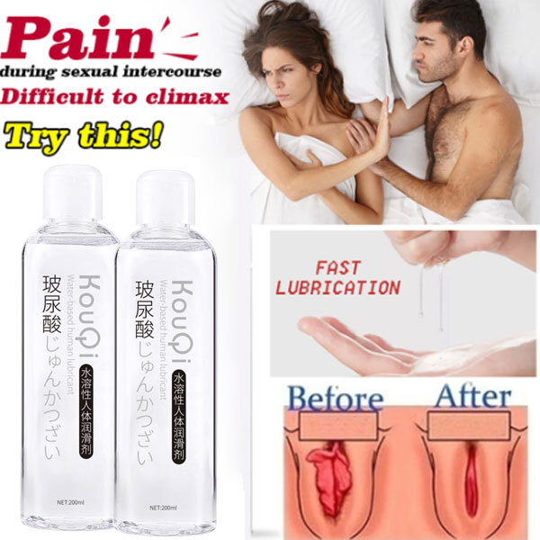 Sex Lube Personal Lubricant Water Based Long Lasting Sex-Lubricant for Women  Men