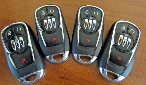 Lot of 4 Genuine BUICK Logo Key Fob HYQ4ES 1551A-4ES 2020-25 ENVISION,ENCORE OEM