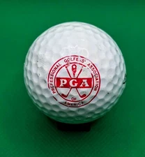 Vintage PGA Professional Golfers Association of America logo golf ball