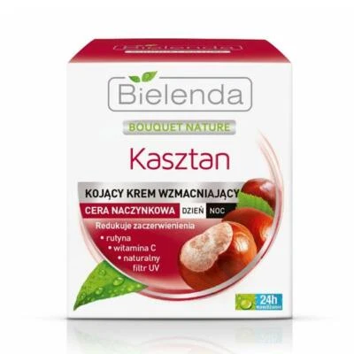 Bielenda Chestnut Strengthening Cream Vascular Skin Day/Night 50 ml