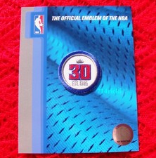 1985 2014 Sacramento Kings 30th Anniversary small collectible patch NBA Official